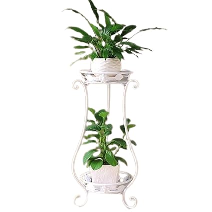 Metal Iron Plant Stand, Flower Pot Stand, Flower Pot Stand, Plant Stand,(11.4 x 9.6 x 24.4)