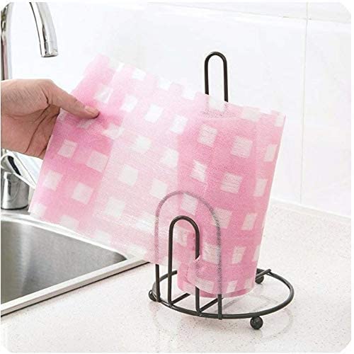 Iron Kitchen Tissue Paper roll Holder | Towel Holder | Stand-up Kitchen Tissue Stand (U Design)