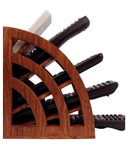 Wooden Remote Stand 5 Remote Rack Holder Home Decor | Table Decor