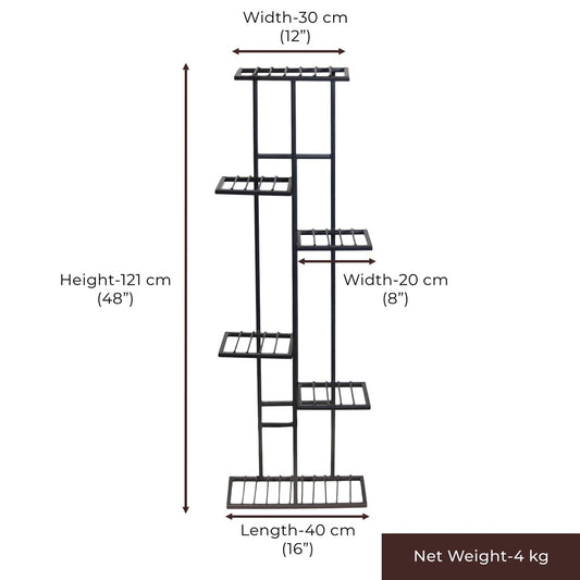 Vertical Stand for Plants Premium Plant Stand for Home Garden Outdoor Balcony Indoor Living Room Decor | Flower Pot Stand Gamla Stand